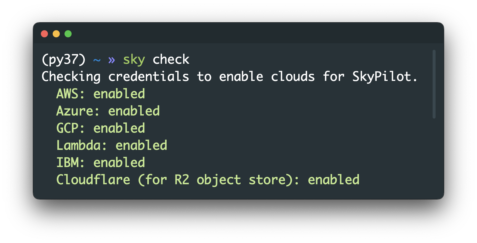 SkyPilot 0.3 now supports 6 cloud providers